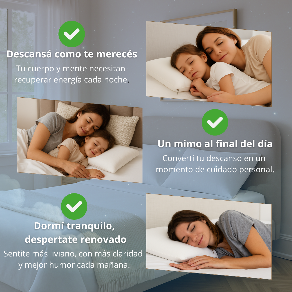 Almohada Memory Classic 55x40cm