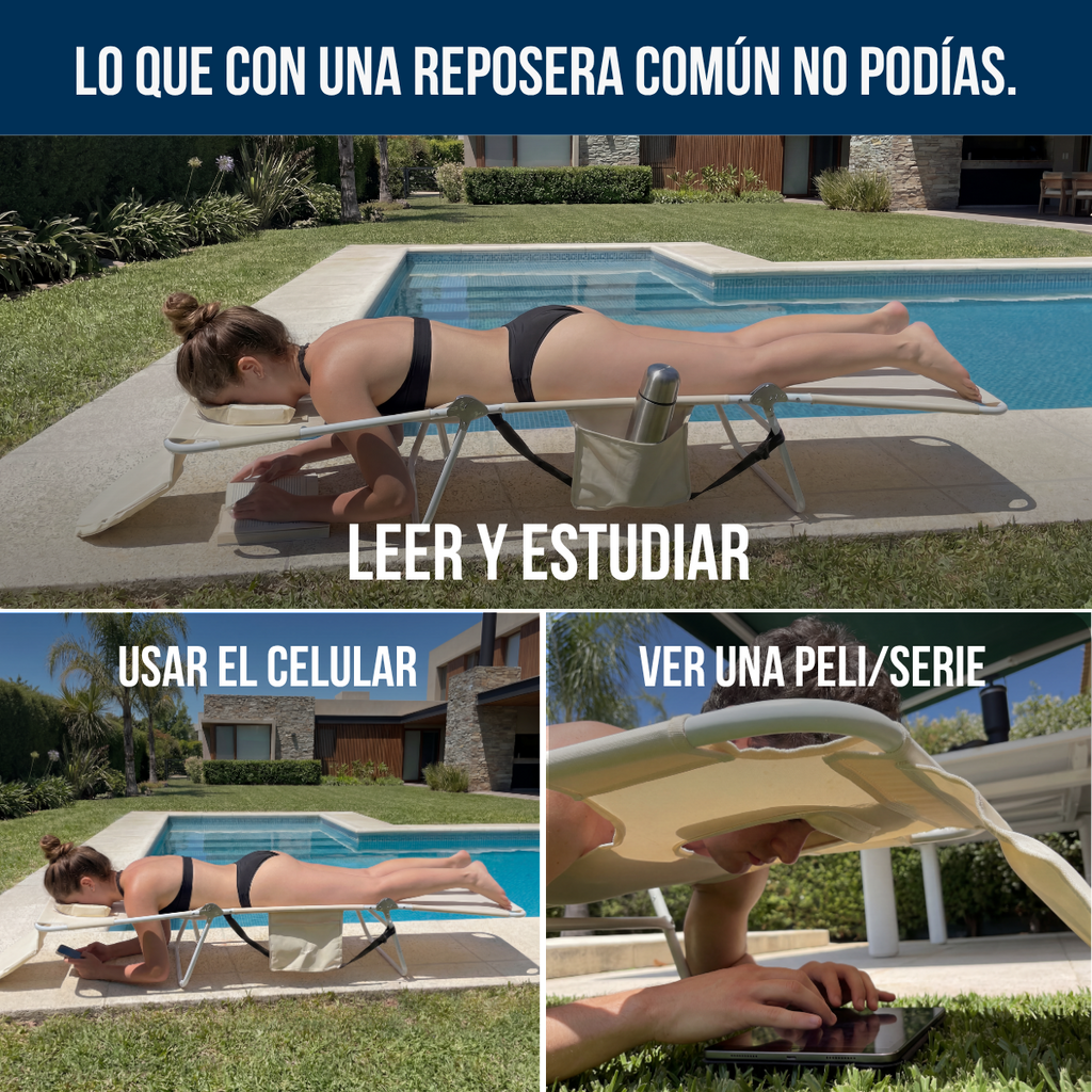 Reposera de Bronceado Viral