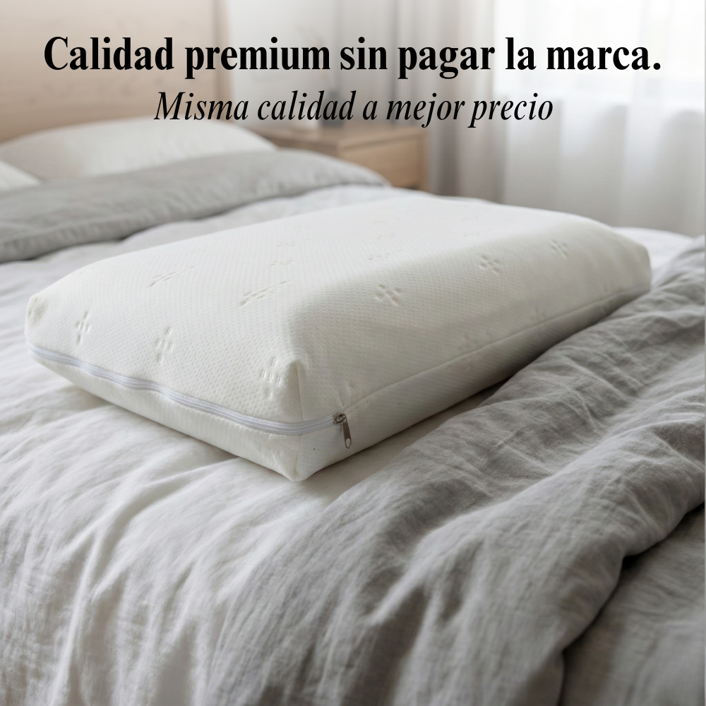 Almohada Viscoelástica Confort 60x40cm