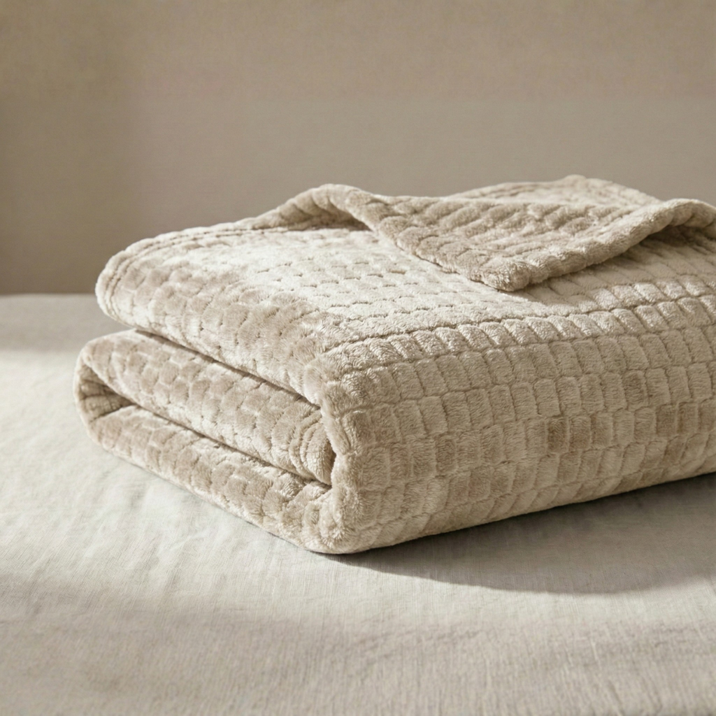 Frazada Manta Flannel Fleece Emerald