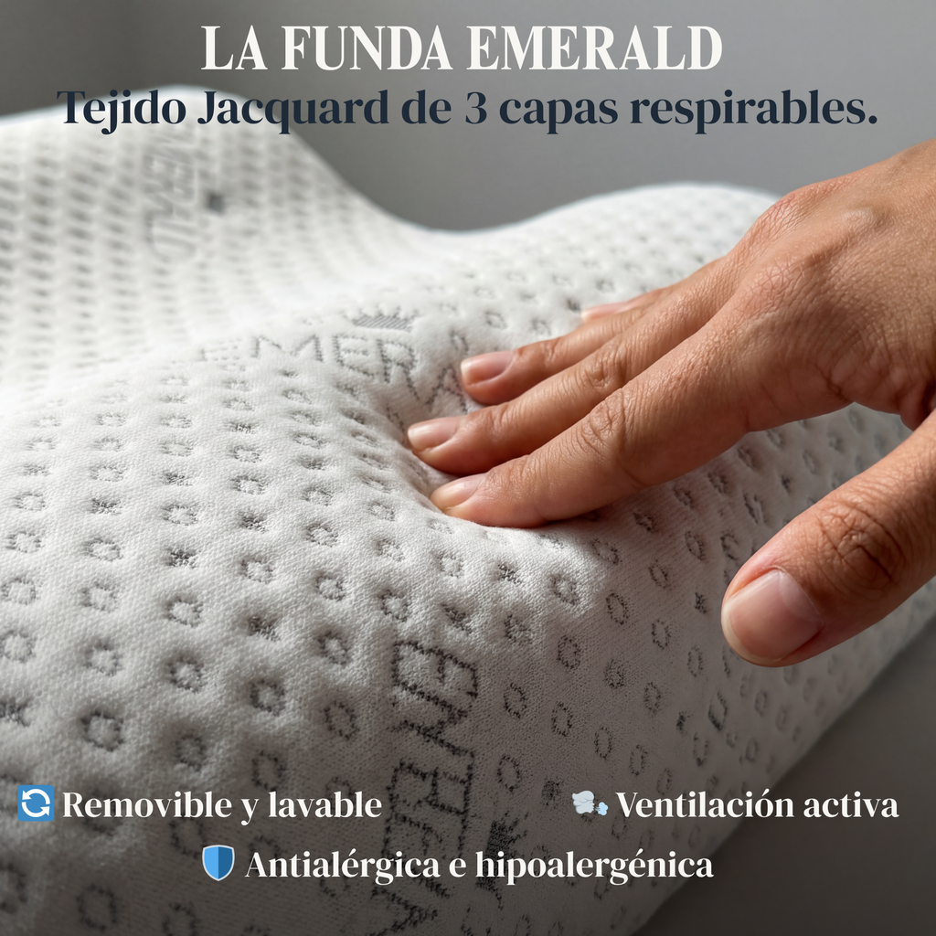 Almohada Emerald Cervical Ergonomica