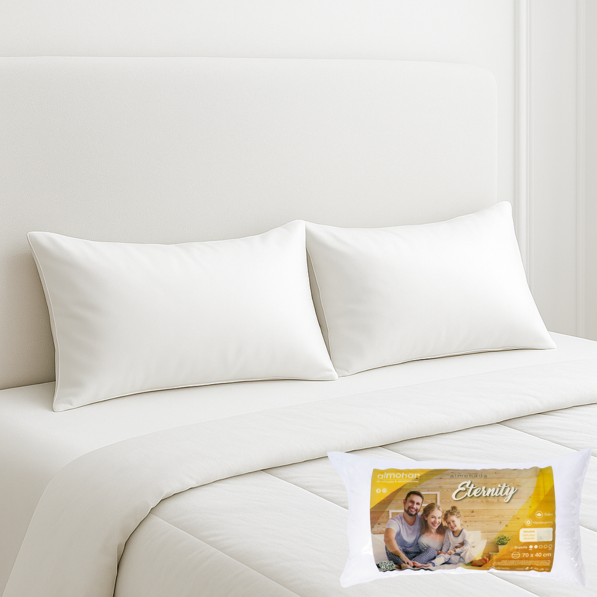 Almohada Pluma Eternity